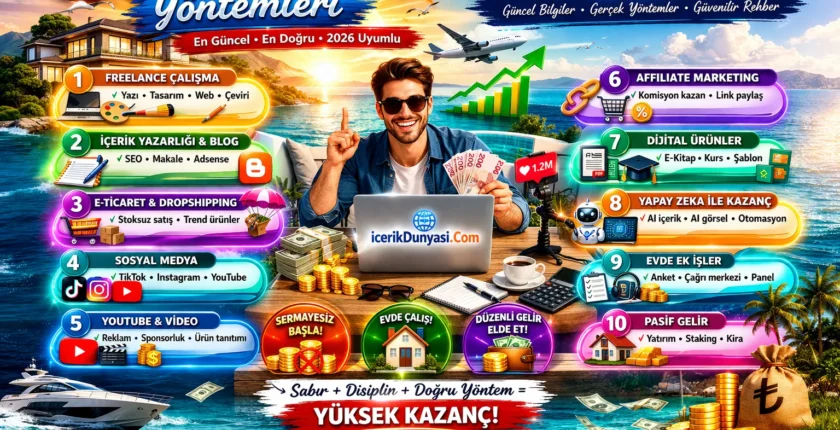 Evden Para Kazanma Yöntemleri Evden Para Kazanma Yöntemleri