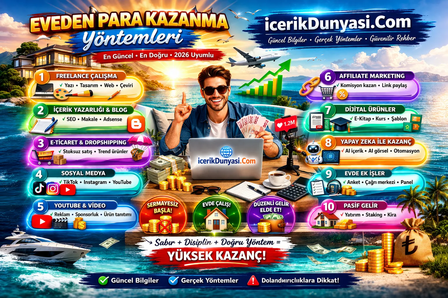 Evden Para Kazanma Yontemleri Nasil Yapilir