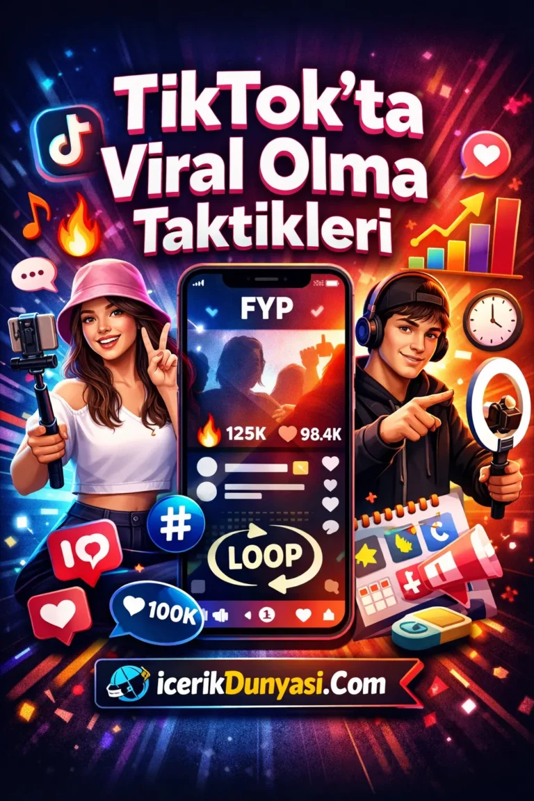 TikTok’ta Viral Olma Taktikleri (Güncel Rehber)