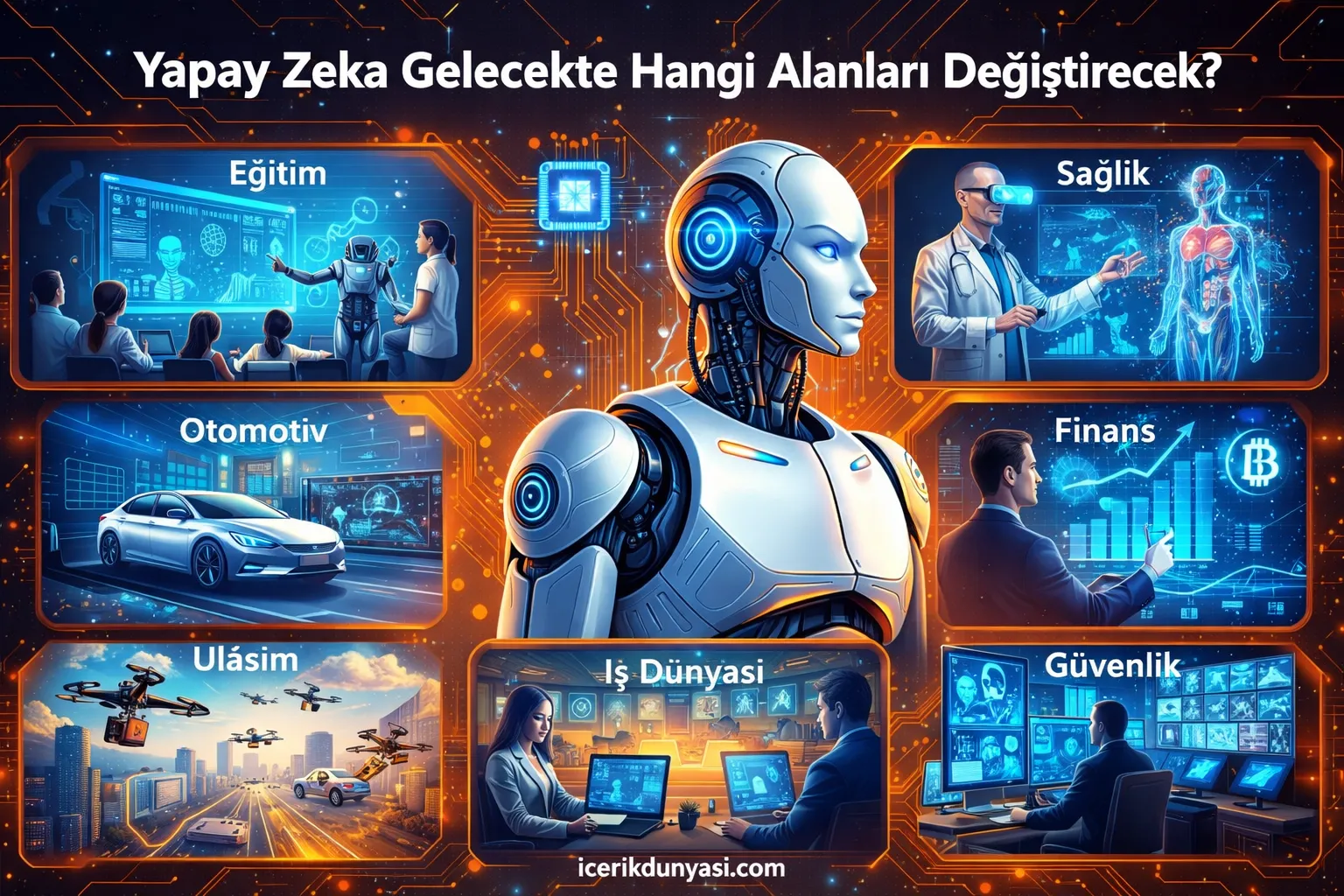 Yapay Zeka Gelecekte Hangi Alanlari Degistirecek