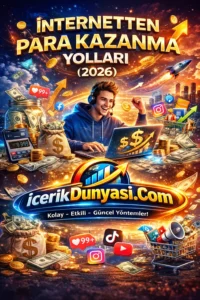 İnternetten Para Kazanma Yolları (2026 Güncel Rehber)