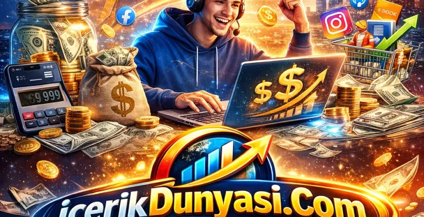 İnternetten Para Kazanma Yolları (2026 Güncel Rehber) İnternetten Para Kazanma Yolları (2026 Güncel Rehber)