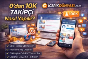 0dan 10K Takipci Nasil Yapilir Anlatimli