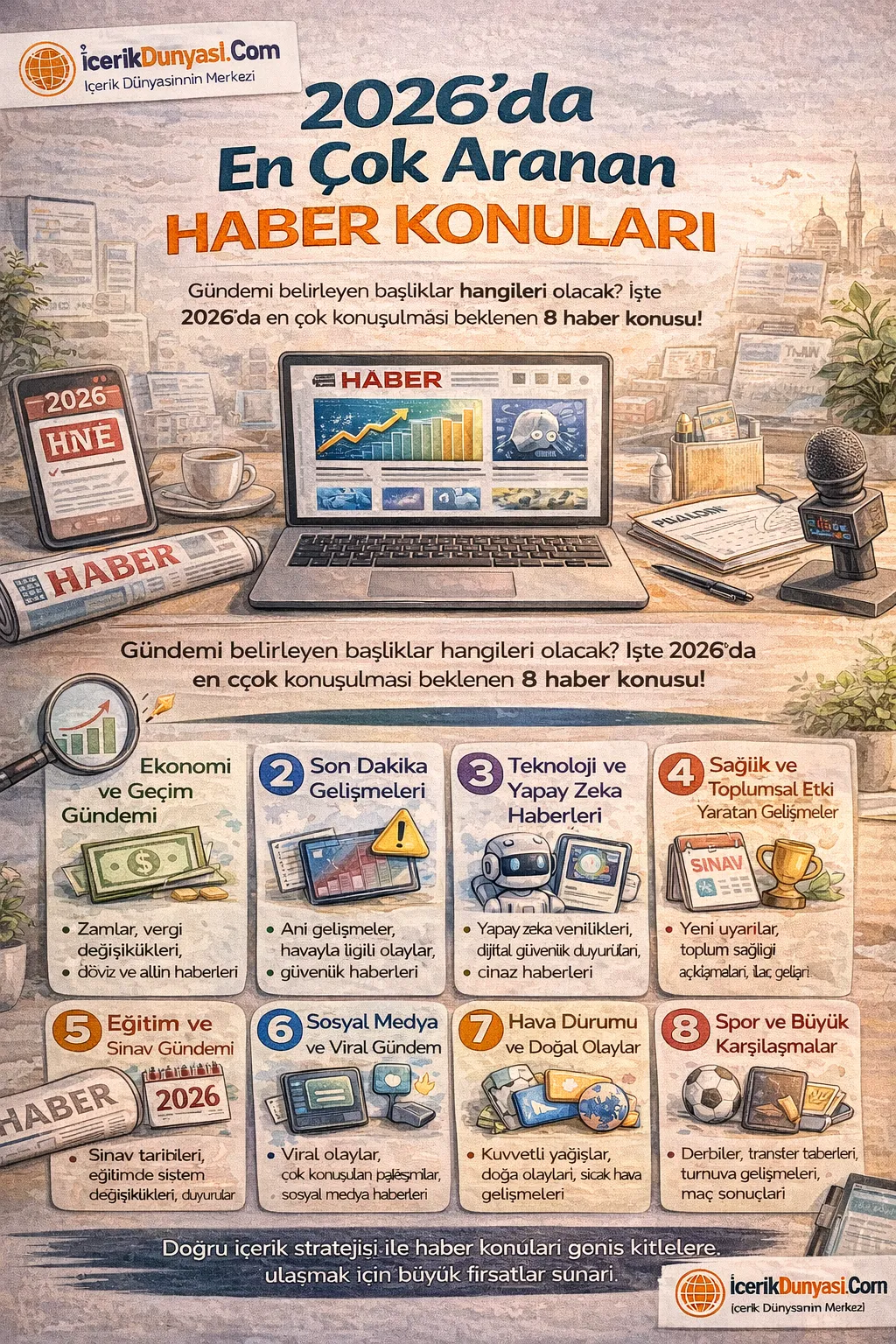 2026da En Cok Aranan Haber Konulari Neler