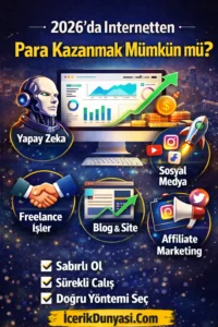 2026da Internetten Para Kazanmak