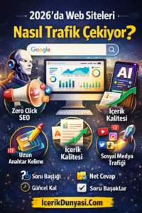2026’da Web Siteleri Nasıl Trafik Çekiyor?