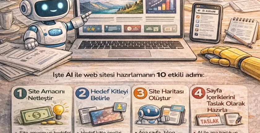 AI ile Web Sitesi Nasıl Kurulur?