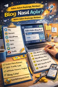 Blog Nasıl Açılır? (Adım Adım Başlangıç Rehberi)