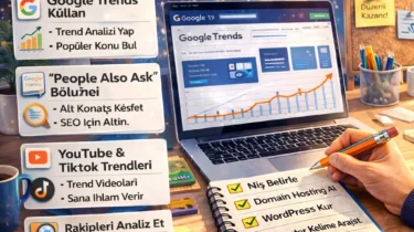 En Çok Aranan Konular Nasıl Bulunur? (Trend Yakalama Rehberi)