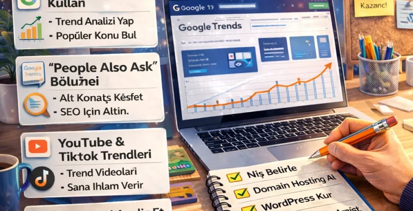 En Çok Aranan Konular Nasıl Bulunur? (Trend Yakalama Rehberi)