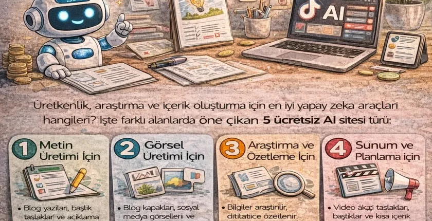 En İyi Ücretsiz AI Siteleri