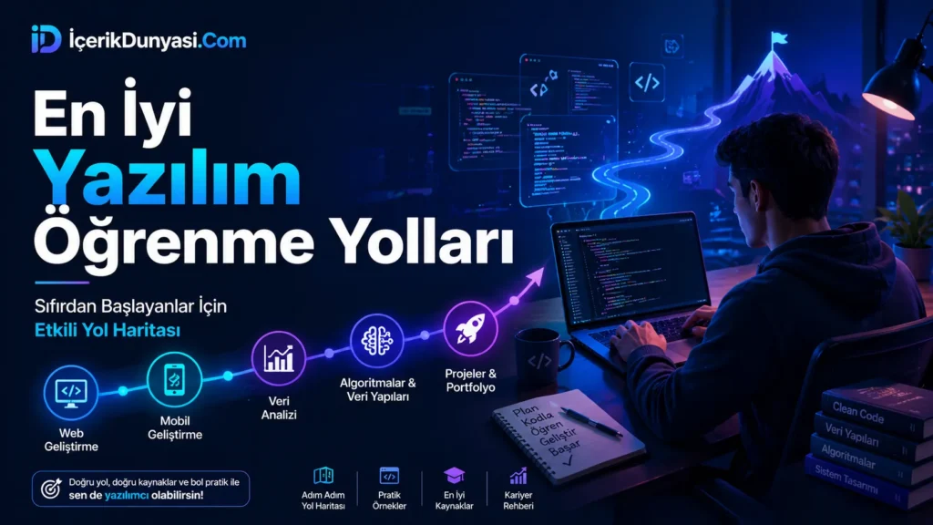 En İyi Yazılım Öğrenme Yolları