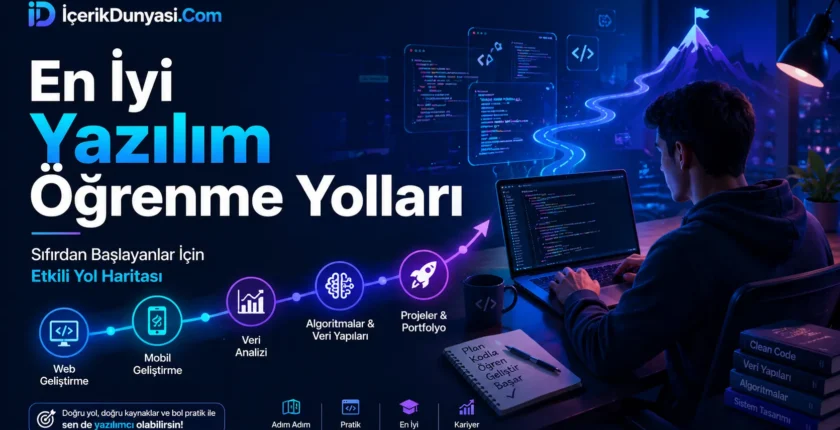 En İyi Yazılım Öğrenme Yolları