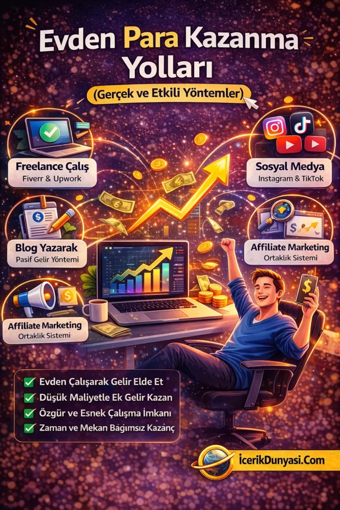 Evden Para Kazanma Yollari