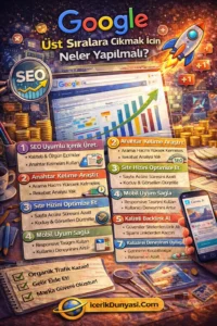 Googleda Ust Siralara Cikmak