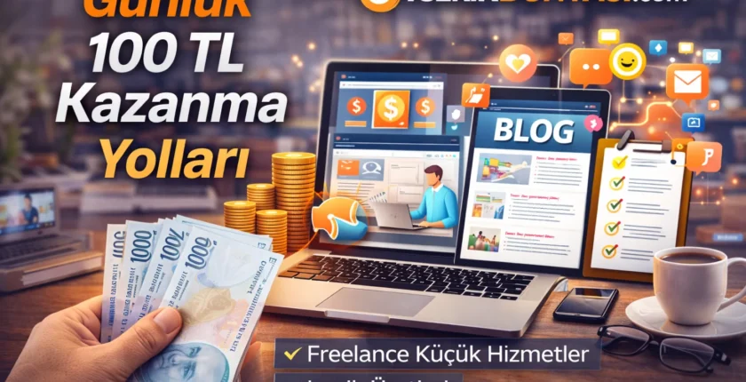 Günlük 100 TL Kazanma Yolları
