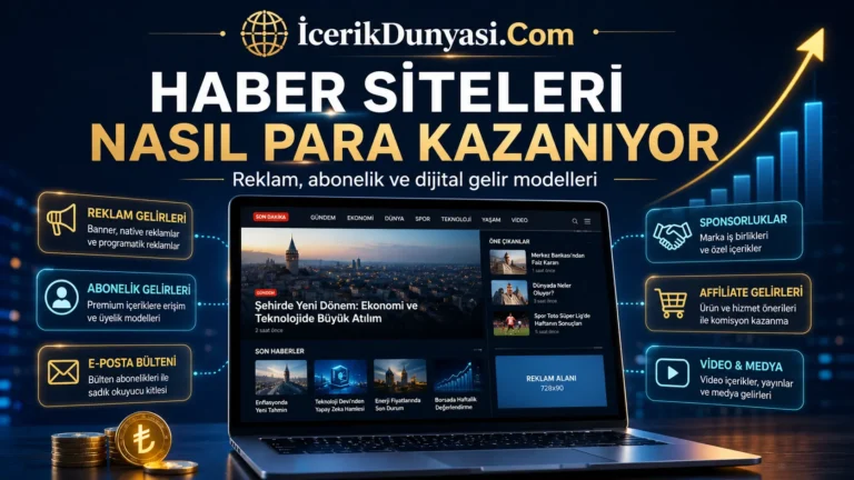 Haber Siteleri Nasıl Para Kazanıyor