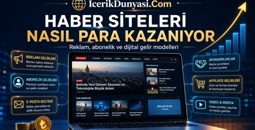 Haber Siteleri Nasıl Para Kazanıyor