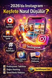 Instagram Keşfete Nasıl Düşülür?