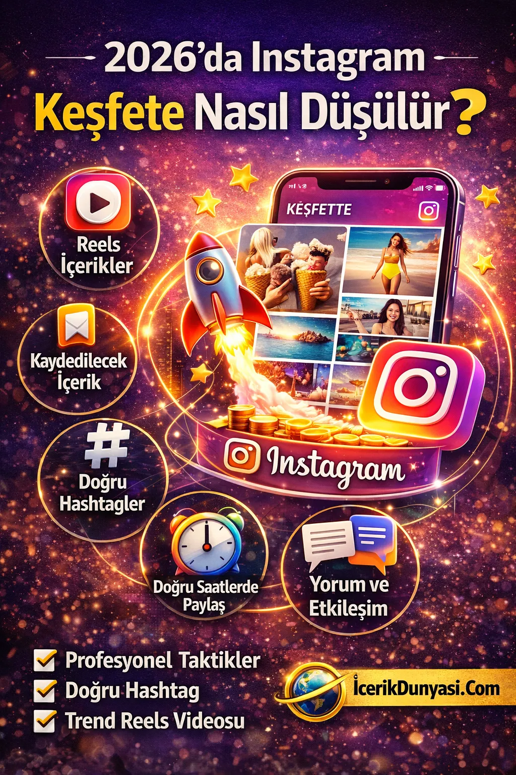 Instagram Kesfete Nasil Dusulur Taktikler