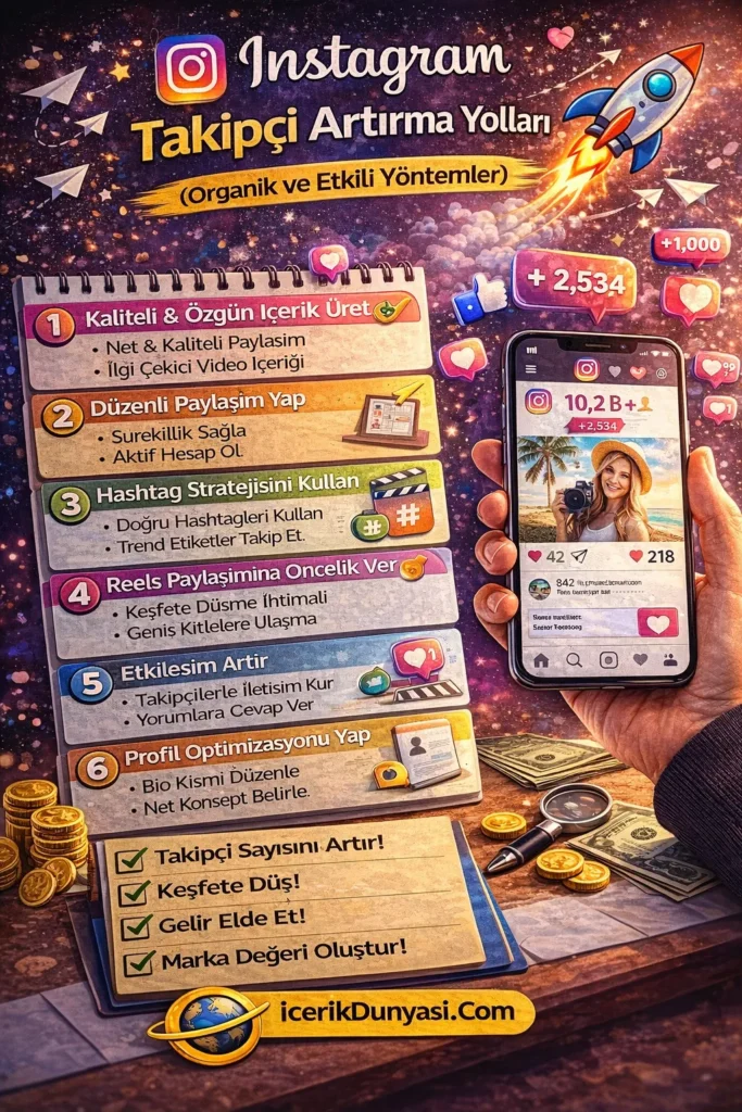 Instagram Takipci Artirma Yollari