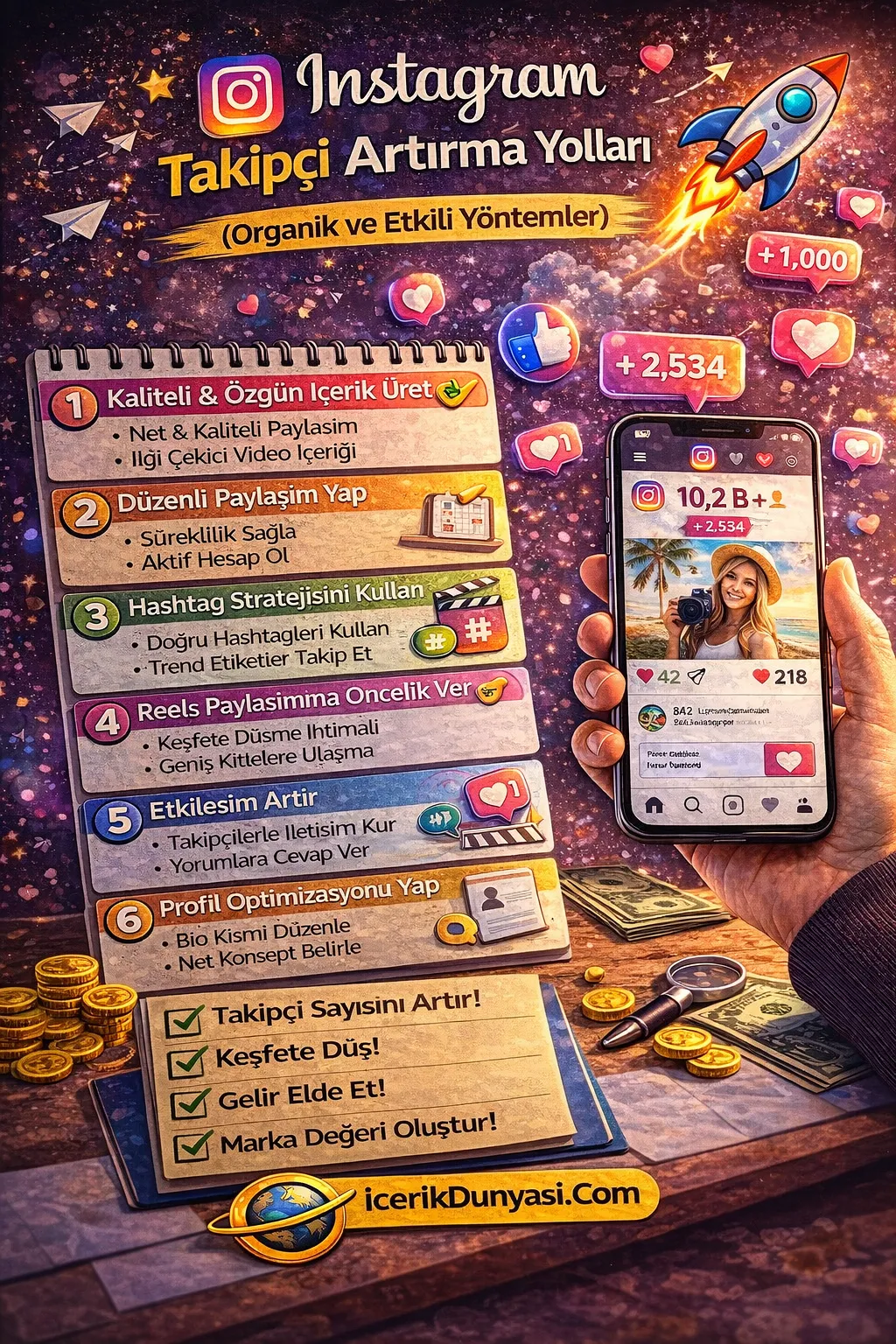 Instagram Takipci Artirma Yollari Neler 1 Instagram Instants Geliyor: Sosyal Medyada Samimiyet Rüzgarı görseli