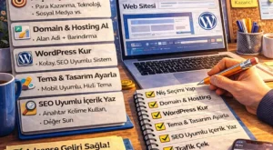 İnternetten Para Kazanmak İçin Web Sitesi Nasıl Kurulur?