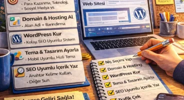 İnternetten Para Kazanmak İçin Web Sitesi Nasıl Kurulur?