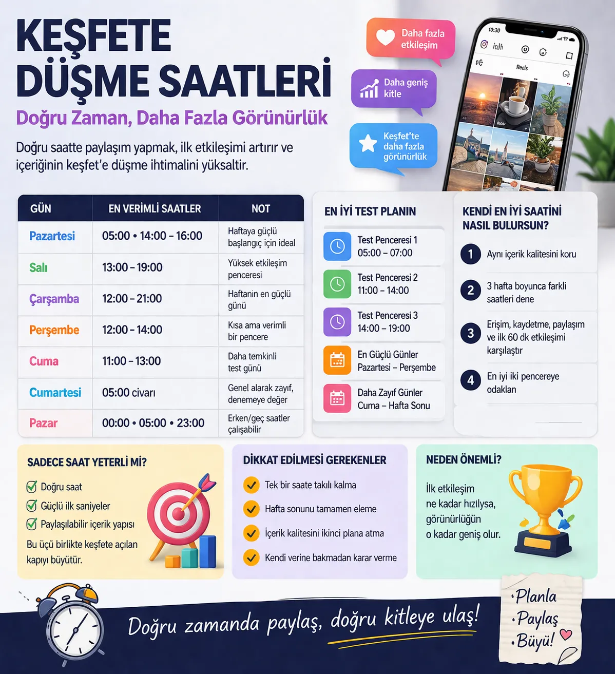 Kesfete Dusme Saatleri
