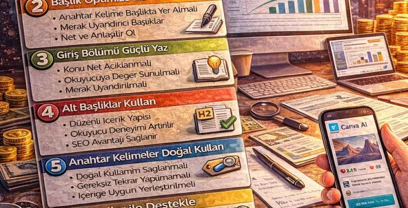 SEO Uyumlu Makale Nasıl Yazılır? (Adım Adım Rehber)