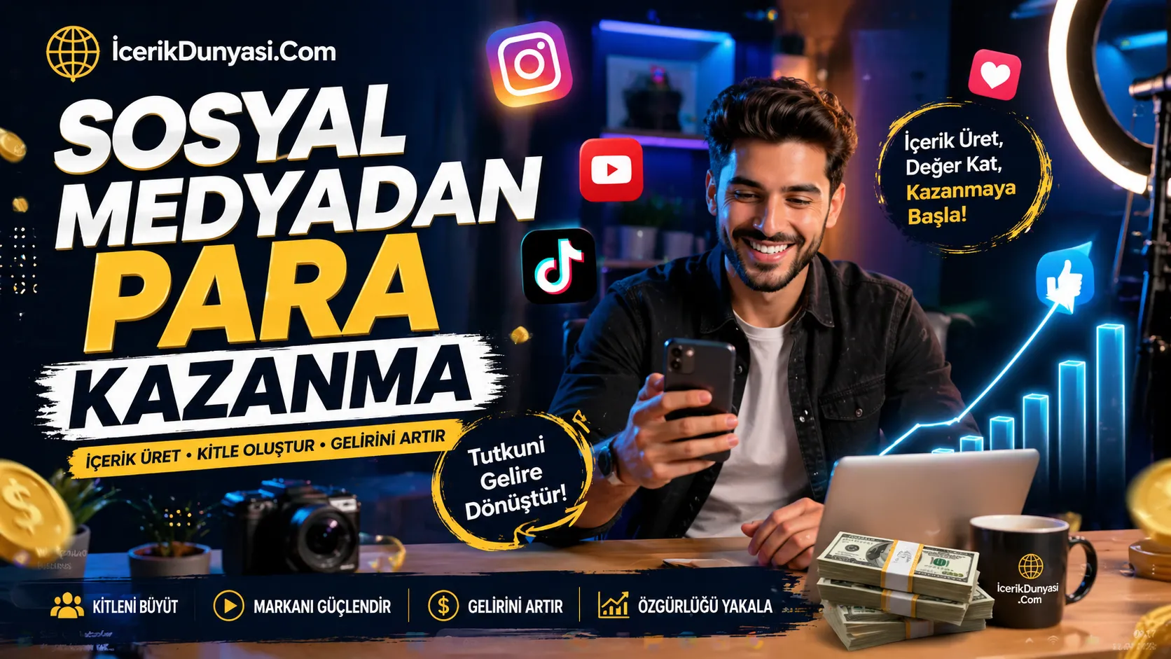 Sosyal Medyadan Para Kazanma Yollari Sosyal Medyadan Para Kazanma Yollari