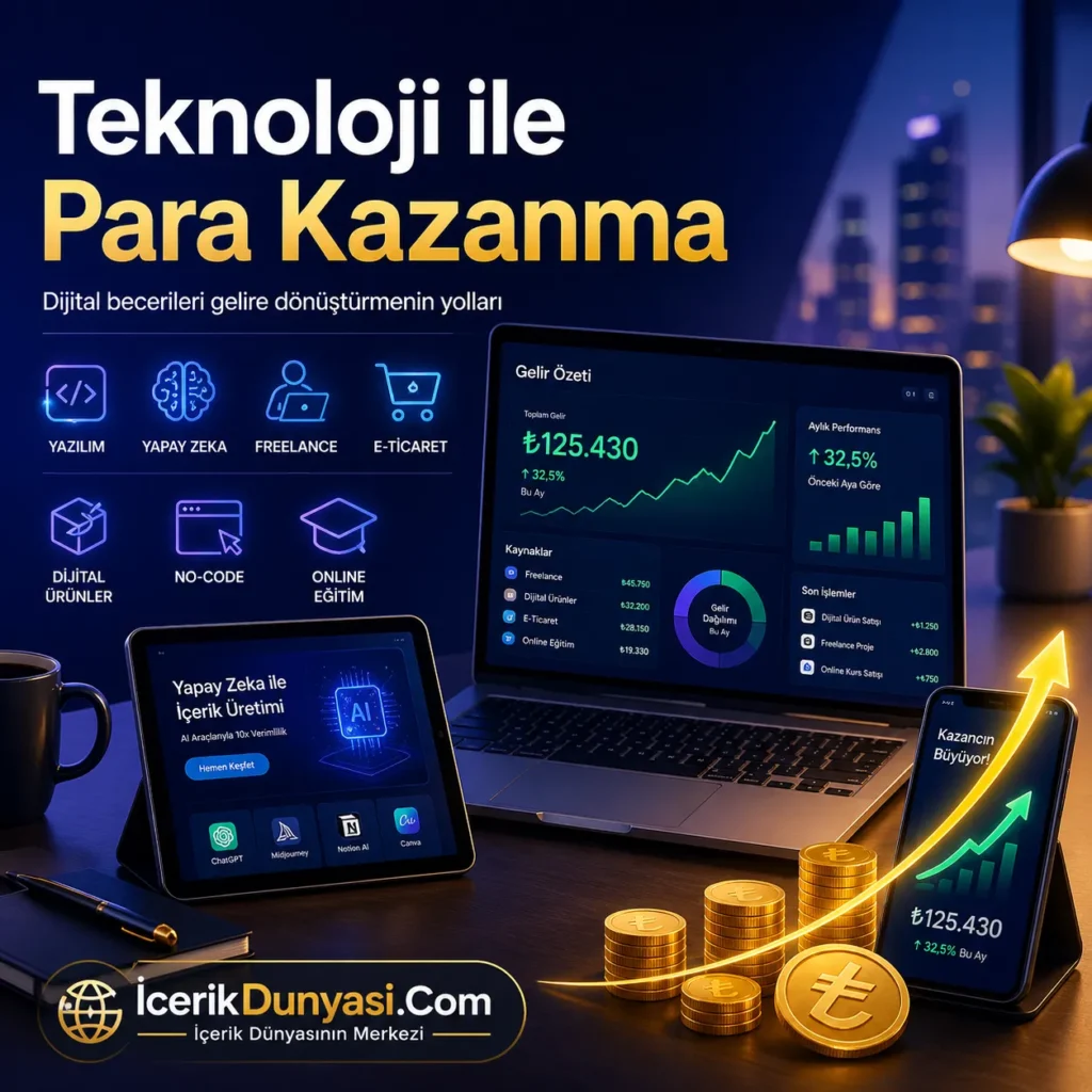 Teknoloji ile Para Kazanma