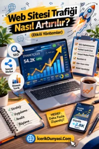 Web Sitesi Trafiği Nasıl Artırılır? (Etkili Yöntemler)