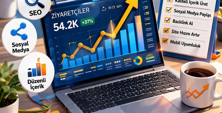 Web Sitesi Trafiği Nasıl Artırılır? (Etkili Yöntemler)