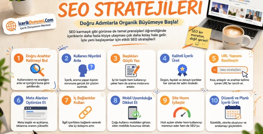 Yeni Başlayanlar İçin SEO Stratejileri