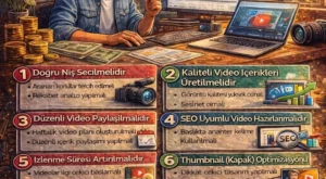 YouTube’dan Para Kazanmak İçin Ne Yapılmalı?