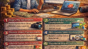 YouTube’dan Para Kazanmak İçin Ne Yapılmalı?