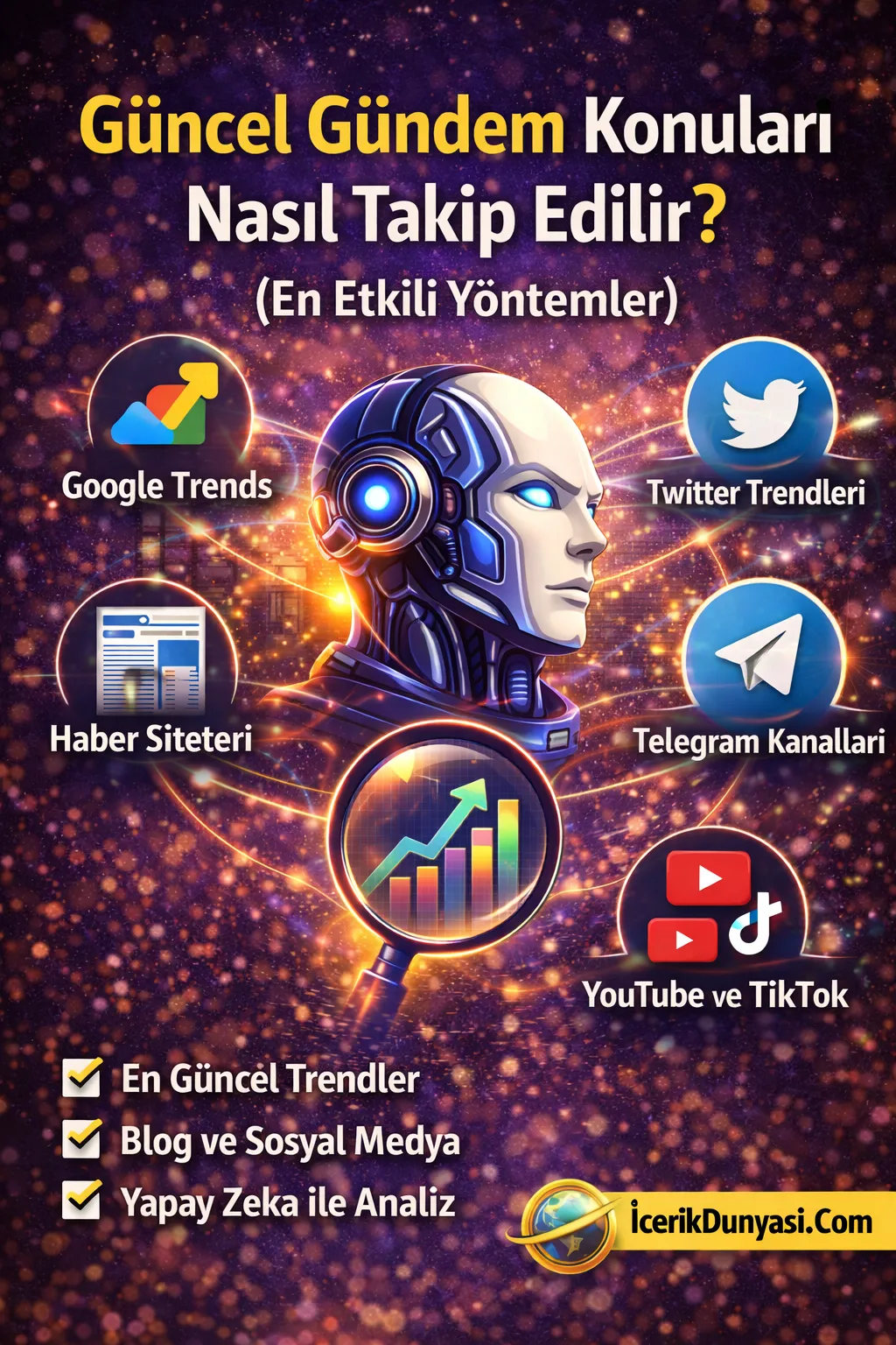 Guncel Konulari Takip Etmek