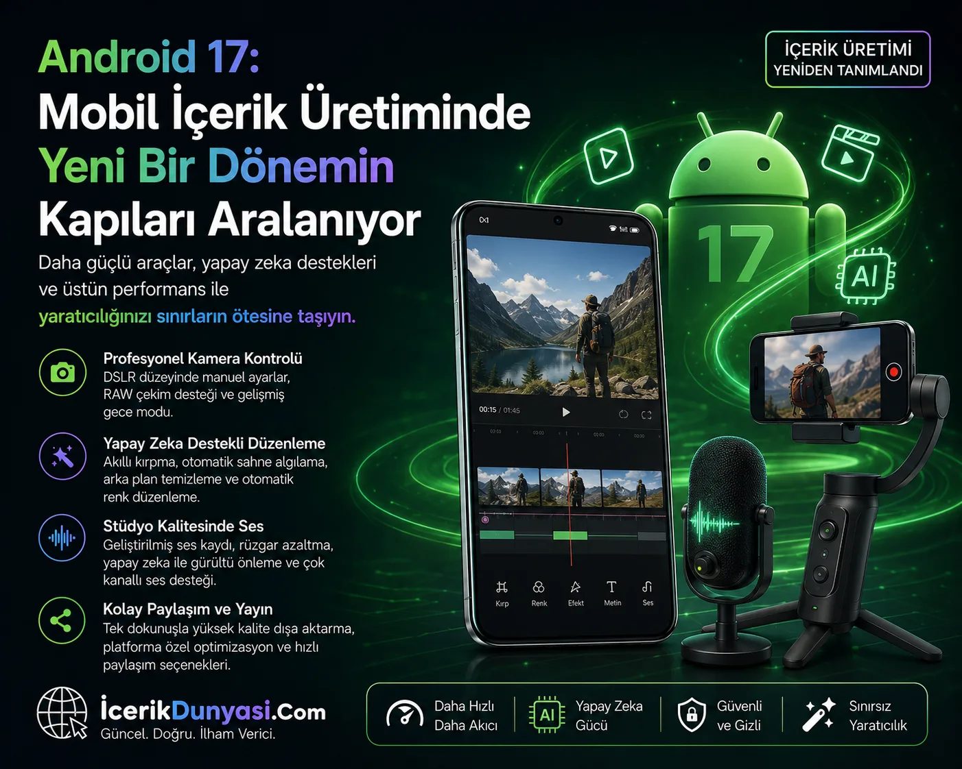 Mobil Video Düzenlemede Devrim: Adobe Premiere Android Platformuna Geliyor! görseli