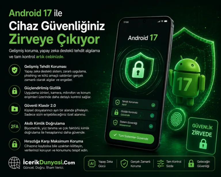 Android 17 ile Cihaz Güvenliğiniz Zirveye Çıkıyor: İşletim Sistemi Doğrulaması Detayları