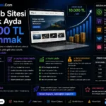 Bir Web Sitesi Açarak Ayda 10.000 TL Kazanmak – Adım Adım Rehberiniz
