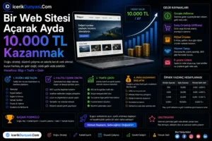 Bir Web Sitesi Açarak Ayda 10.000 TL Kazanmak – Adım Adım Rehberiniz