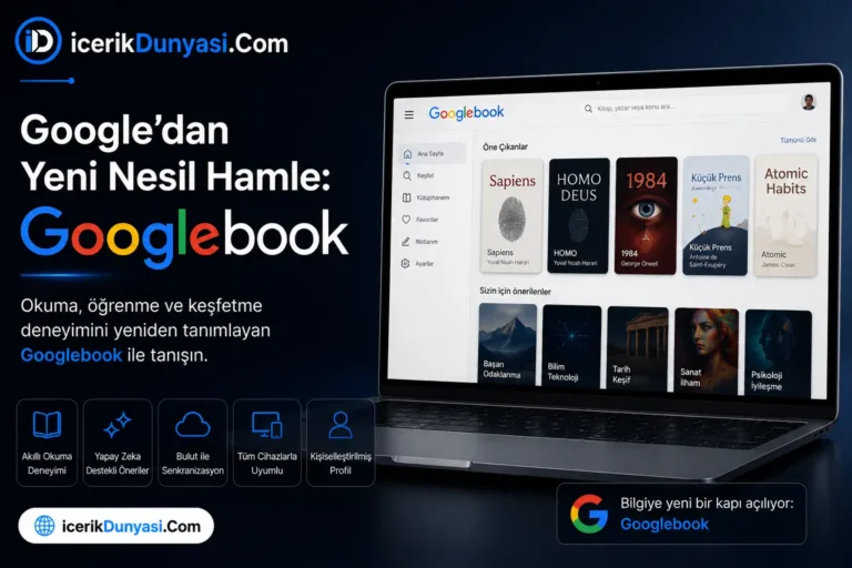 Google’dan Yeni Nesil Hamle: Googlebook ile Dizüstü Bilgisayar Deneyimi Yeniden Tanımlanıyor!