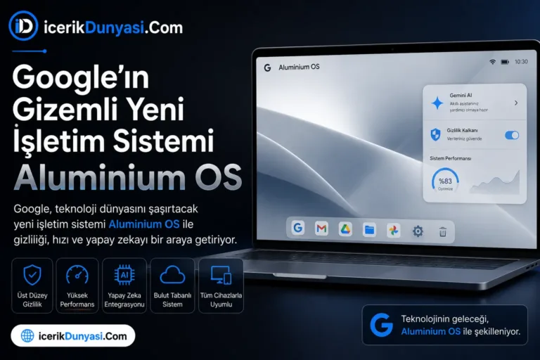 Google’ın Gizemli Yeni İşletim Sistemi Aluminium OS: Sızıntılar Neler Fısıldıyor?