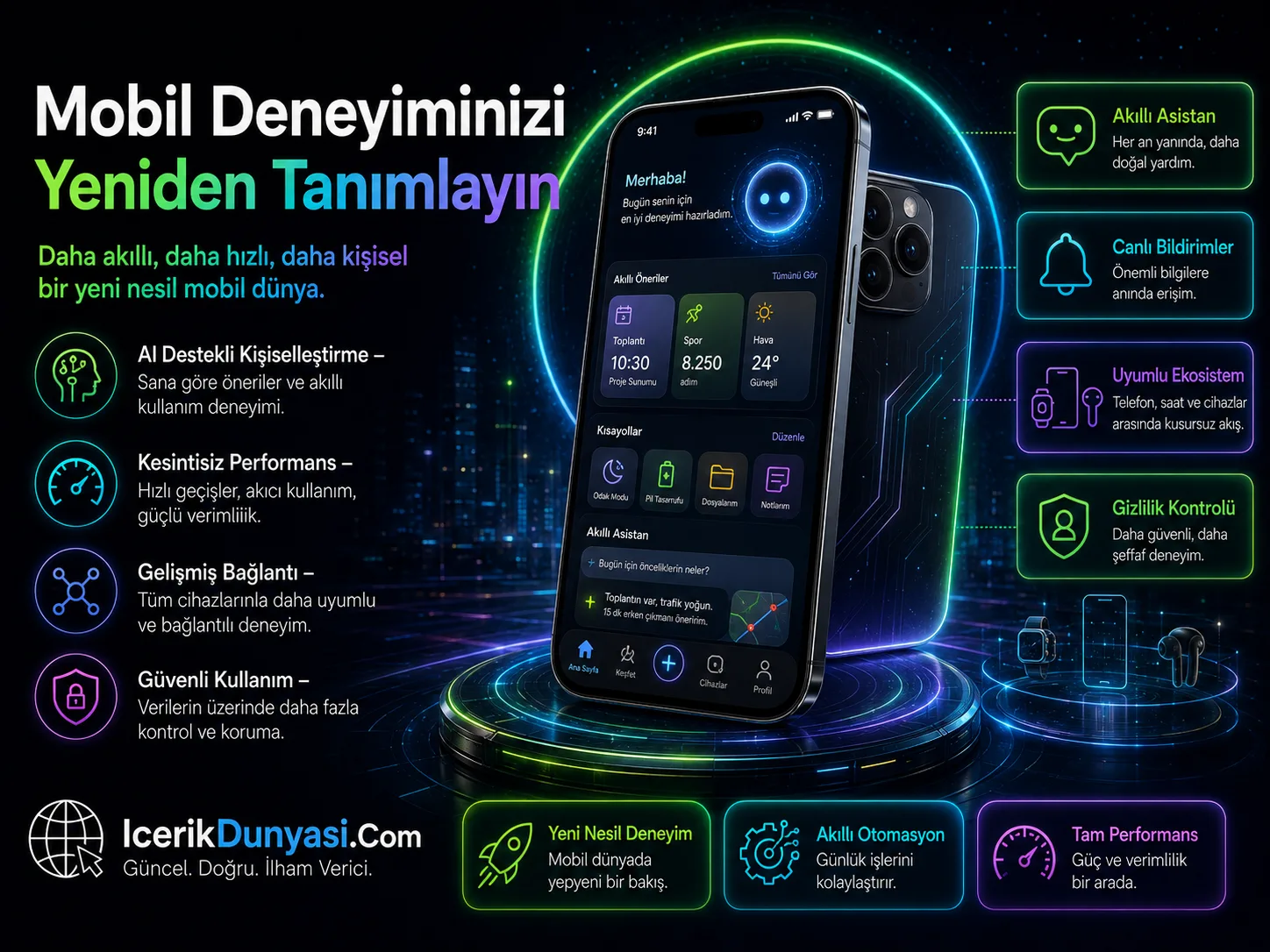 Mobil Deneyiminizi Yeniden Tanımlayın