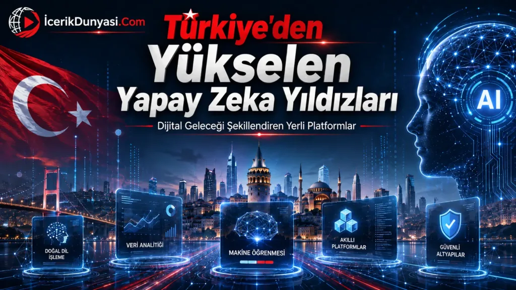 Türkiye’den Yükselen Yapay Zeka Yıldızları: Dijital Geleceği Şekillendiren Yerli Platformlar