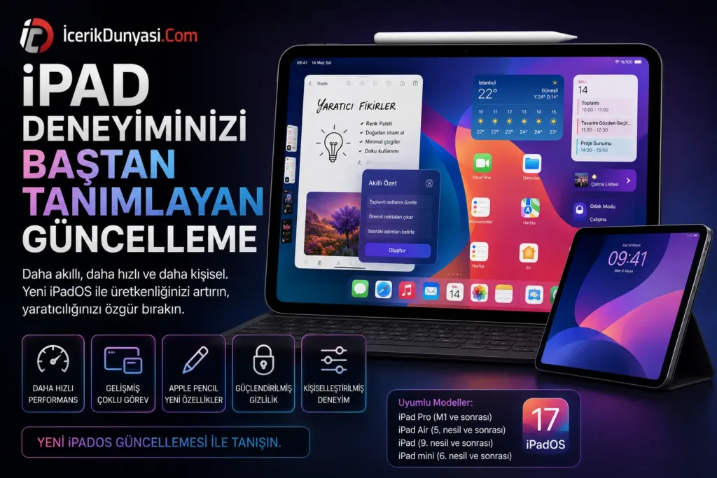 iPad Deneyiminizi Baştan Tanımlayan Güncelleme: iPadOS 26.5 İle Gelen Yenilikler
