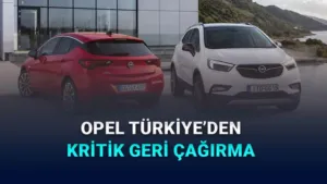 Opel Türkiye’den Kritik Güvenlik Çağrısı: Takata Hava Yastığı Skandalı Kapsamında Binlerce Araç Geri Çağrılıyor