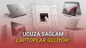 Uygun Fiyatlı Laptop Pazarına Qualcomm’dan Dev Hamle: Snapdragon C ile Yapay Zeka Destekli Modeller Geliyor