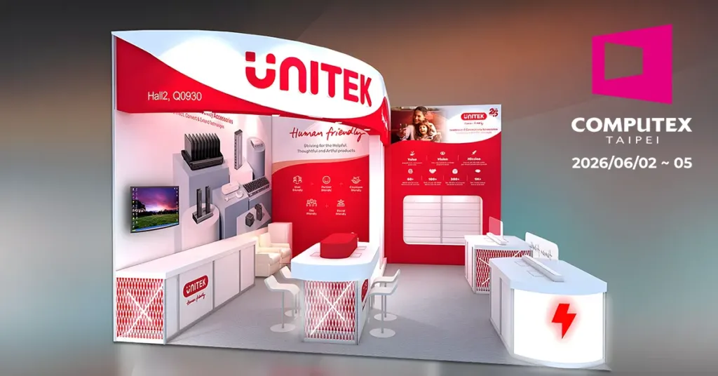 UNITEK, COMPUTEX 2026’da 80Gbps SSD ve Thunderbolt 5 ile Bağlantı Standartlarını Yeniden Tanımlıyor